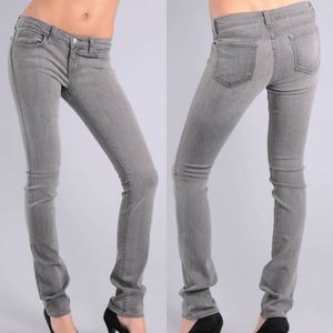 J BRAND 912 Gray Pencil Leg Jeans